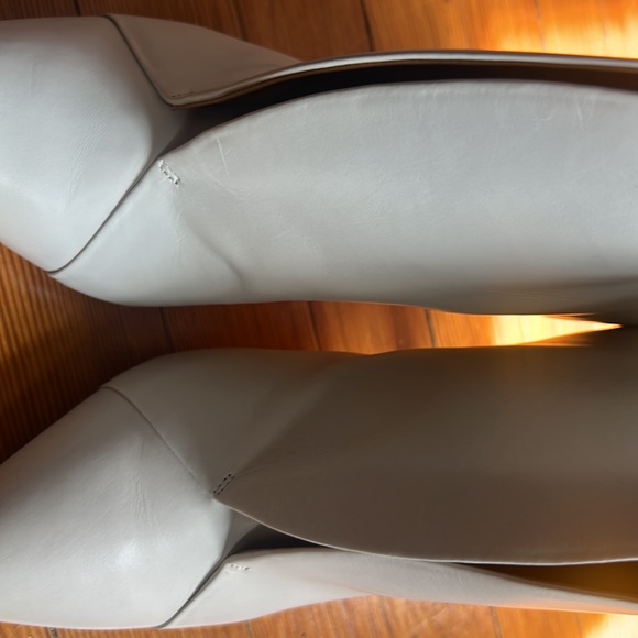 Isabel Marant ARFEE LEATHER ANKLE BOOTS IN PANNA size 41 - Picture 8 of 9